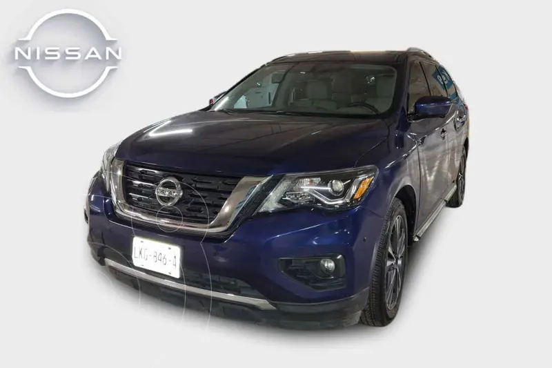 Foto Nissan Pathfinder Exclusive usado (2017) color Azul precio $317,000