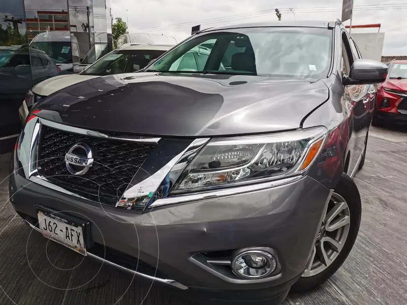 Nissan Pathfinder Advance usado (2015) color Gris precio $330,000
