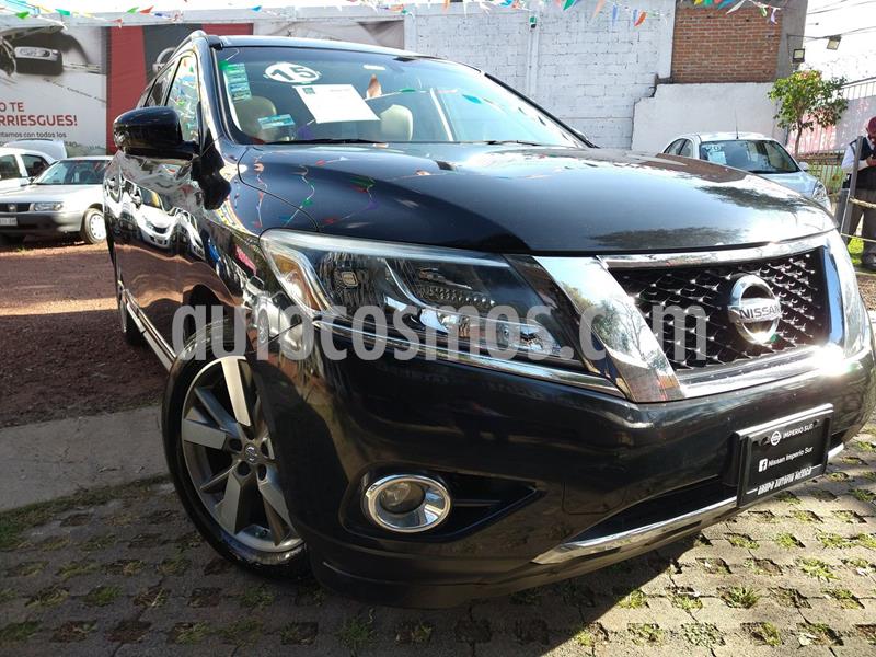Nissan Pathfinder Exclusive usado (2015) color Negro precio $280,000