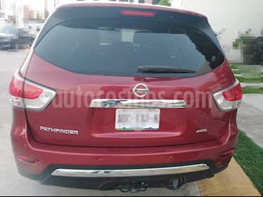 Nissan Pathfinder Exclusive usado (2016) color Rojo precio $335,000