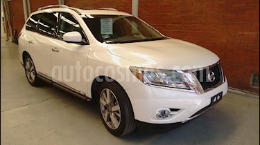 Nissan Pathfinder Exclusive usado (2015) color Blanco precio $315,000
