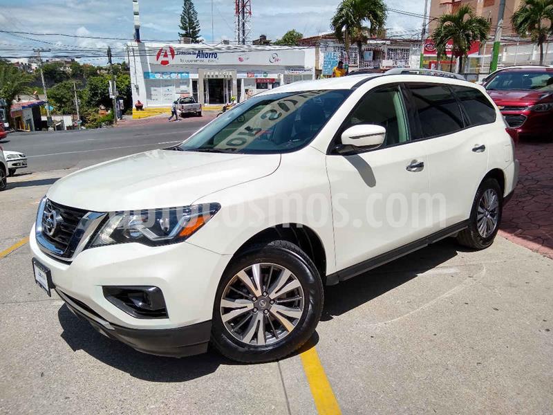 Nissan Pathfinder Sense usado (2017) color Blanco precio $348,100