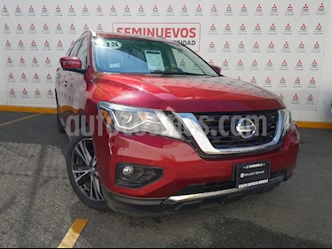 Nissan Pathfinder Exclusive usado (2018) color Rojo precio $570,000