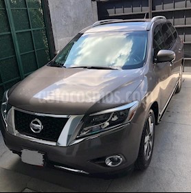 Nissan Pathfinder Exclusive usado (2013) color Cocoa Metalico precio $260,000