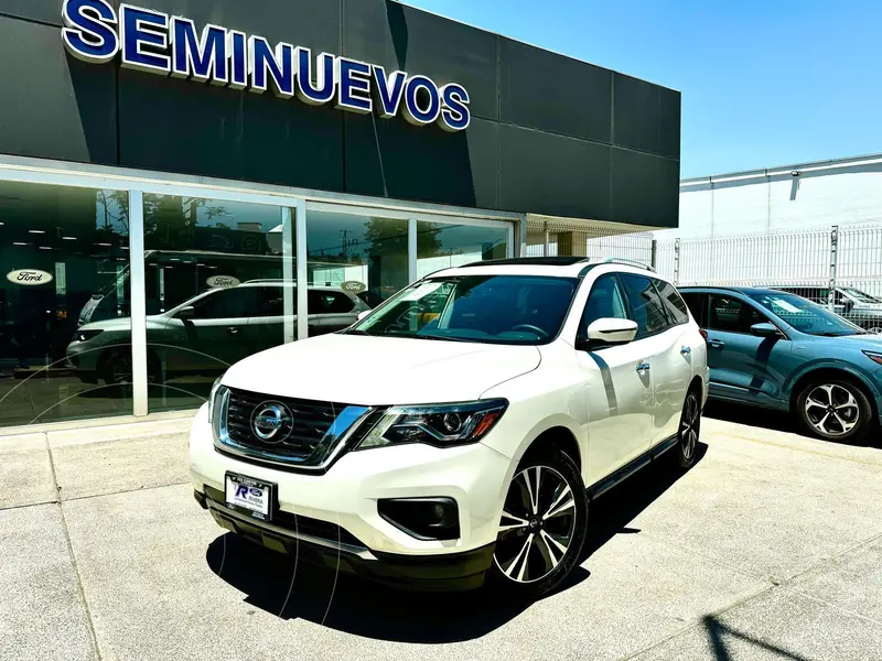 Foto Nissan Pathfinder Advance usado (2020) color Blanco financiado en mensualidades(enganche $99,000 mensualidades desde $11,114)