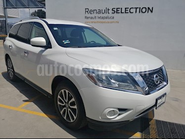 Foto venta Auto usado Nissan Pathfinder Sense (2014) color Blanco precio $637,000