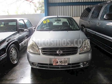 Nissan Platina K 1.6L AC usado (2003) color Gris precio $45,000