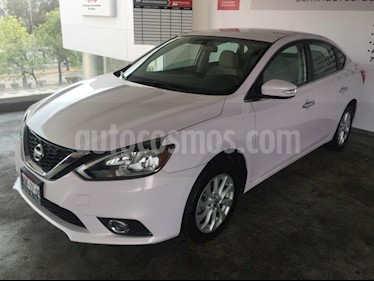 foto Nissan Sentra 4p Advance L4/1.8 Aut usado (2017) color Blanco precio $207,000