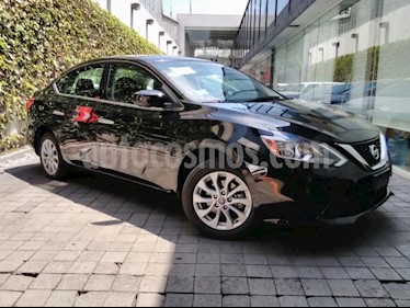 foto Nissan Sentra 4p Sense L4/1.8 Man usado (2017) color Negro precio $199,000