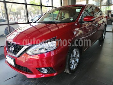 Foto venta Auto usado Nissan Sentra Advance Aut (2017) color Rojo Burdeos precio $182,000