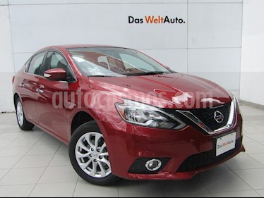 foto Nissan Sentra Advance Aut usado (2017) color Rojo Burdeos precio $209,000