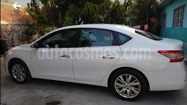 Foto Nissan Sentra Exclusive Aut NAVI usado (2016) color Blanco precio $230,000