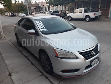 Nissan Sentra Exclusive NAVI Aut usado (2013) color Gris Oxford precio $155,000