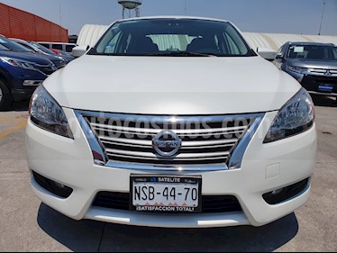 Nissan Sentra Exclusive Aut usado (2013) color Blanco Perla precio $129,000