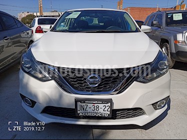 Nissan Sentra Exclusive NAVI Aut usado (2017) color Blanco precio $255,000