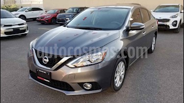 foto Nissan Sentra 4p Advance L4/1.8 Aut usado (2017) color Gris precio $210,000