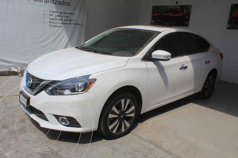 Nissan Sentra Exclusive Aut NAVI usado (2018) color Blanco precio $269,000