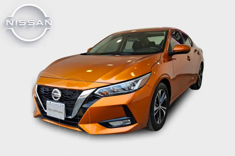 Foto Nissan Sentra Advance Aut usado (2023) color Naranja precio $345,000
