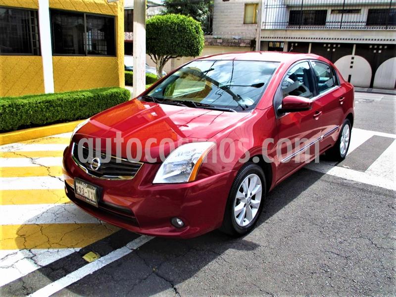 Nissan Sentra Emotion usado (2011) color Rojo Burdeos precio $104,900