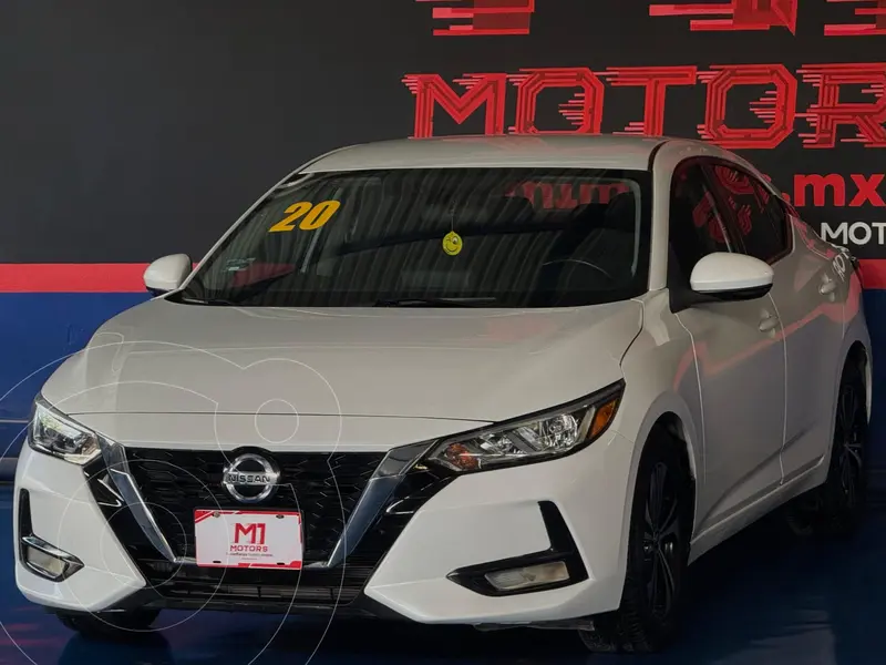 Foto Nissan Sentra Advance usado (2020) color Blanco financiado en mensualidades(enganche $54,580)