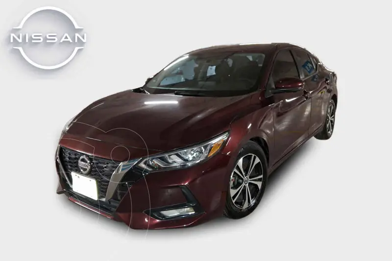 Foto Nissan Sentra Advance Aut usado (2022) color Rojo precio $336,000