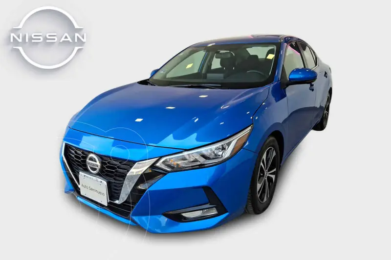 Foto Nissan Sentra Advance Aut usado (2023) color Azul precio $345,000