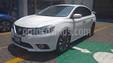 foto Nissan Sentra 4P SR TURBO 1.6T TM6 CLIMATIC GPS PIEL QC F. LED usado (2017) color Blanco precio $245,000