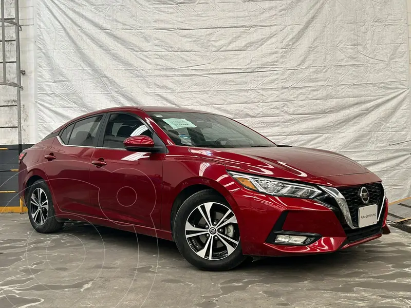 Foto Nissan Sentra Advance usado (2022) color Rojo precio $340,000