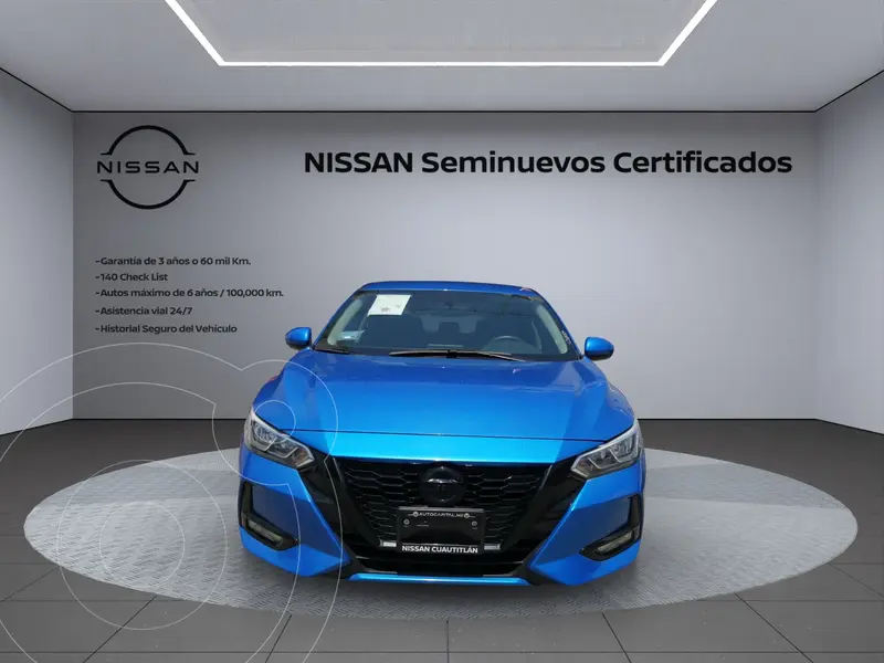 Foto Nissan Sentra Advance usado (2023) color Azul precio $290,000