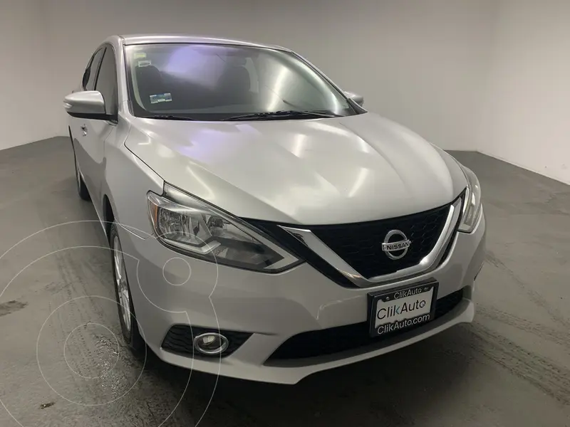 Foto Nissan Sentra Advance Aut usado (2017) color Plata financiado en mensualidades(enganche $38,000 mensualidades desde $6,700)
