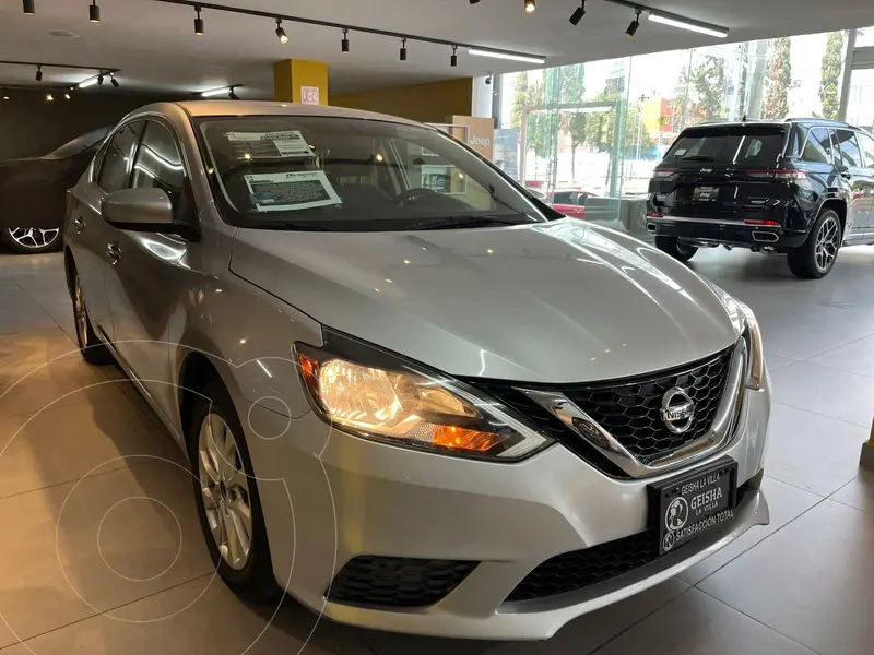 Foto Nissan Sentra Sense Aut usado (2019) color Gris precio $199,000