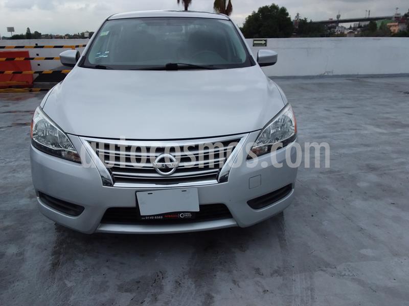 foto Nissan Sentra Sense Aut usado (2013) color Plata precio $130,000