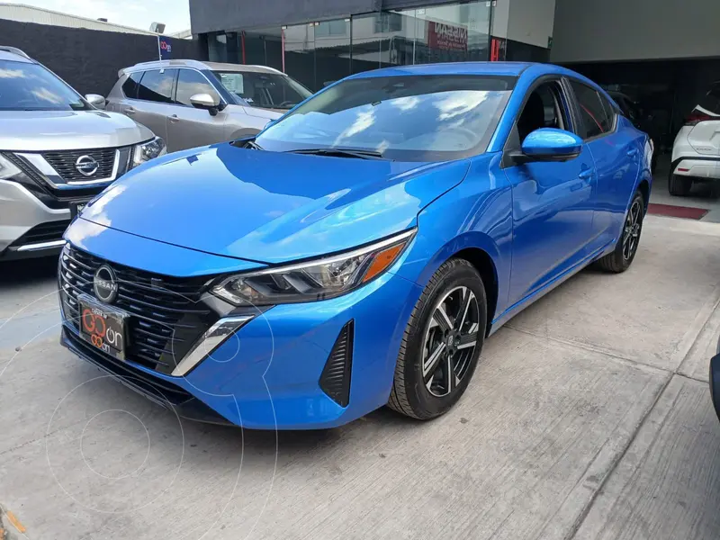 Foto Nissan Sentra Advance usado (2024) color Azul financiado en mensualidades(enganche $103,550 mensualidades desde $7,918)