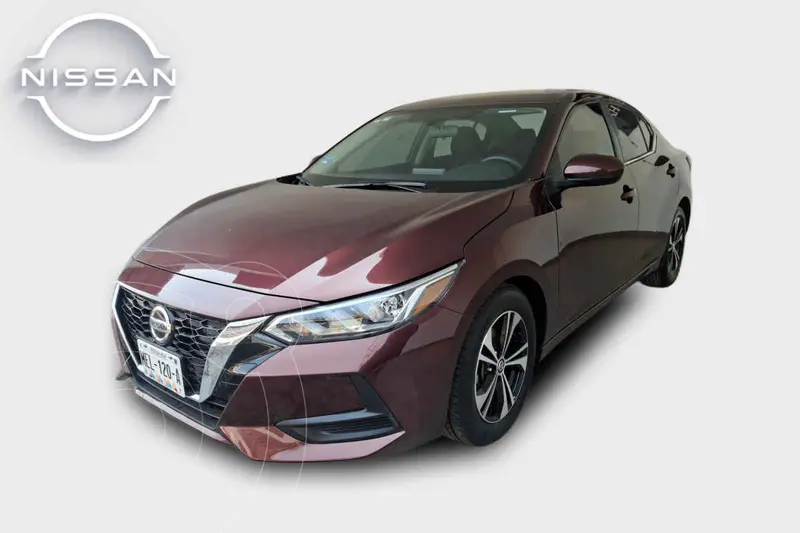 Foto Nissan Sentra Sense Aut usado (2023) color Rojo precio $335,000