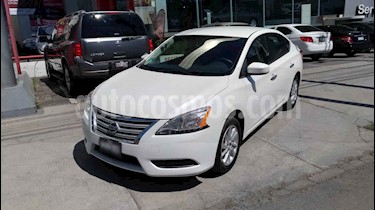 Nissan Sentra 4p Sense L4/1.8 Aut usado (2016) color Blanco precio $176,000