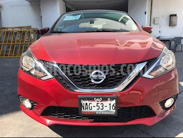 Nissan Sentra Advance usado (2017) color Rojo precio $195,800