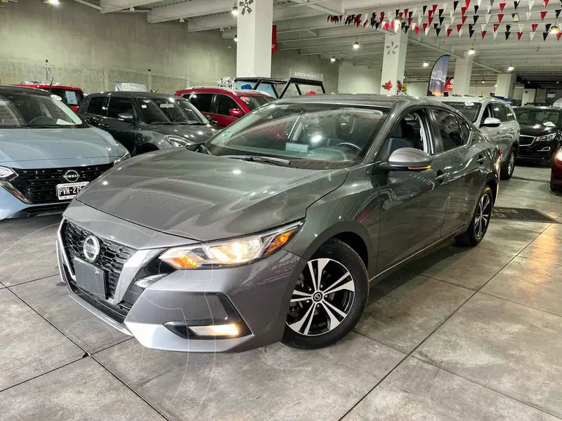 Foto Nissan Sentra Advance Aut usado (2022) color Gris financiado en mensualidades(enganche $92,378 mensualidades desde $7,067)