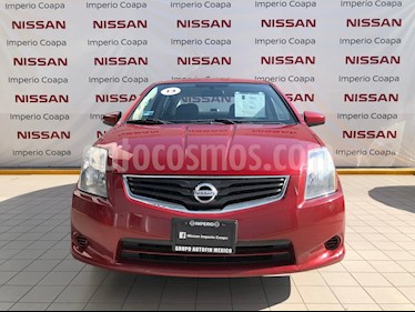 Nissan Sentra Custom CVT Xtronic usado (2012) color Rojo Burdeos precio $125,000