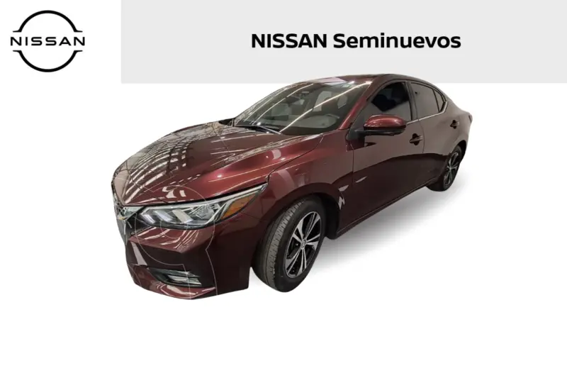 Foto Nissan Sentra Advance Aut usado (2023) color Rojo precio $326,000