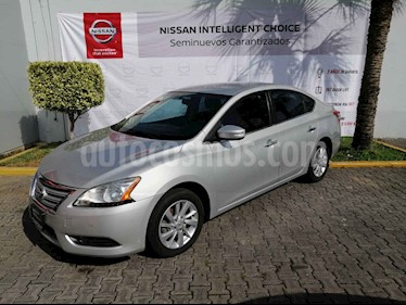 Nissan Sentra Advance usado (2014) color Plata precio $155,000