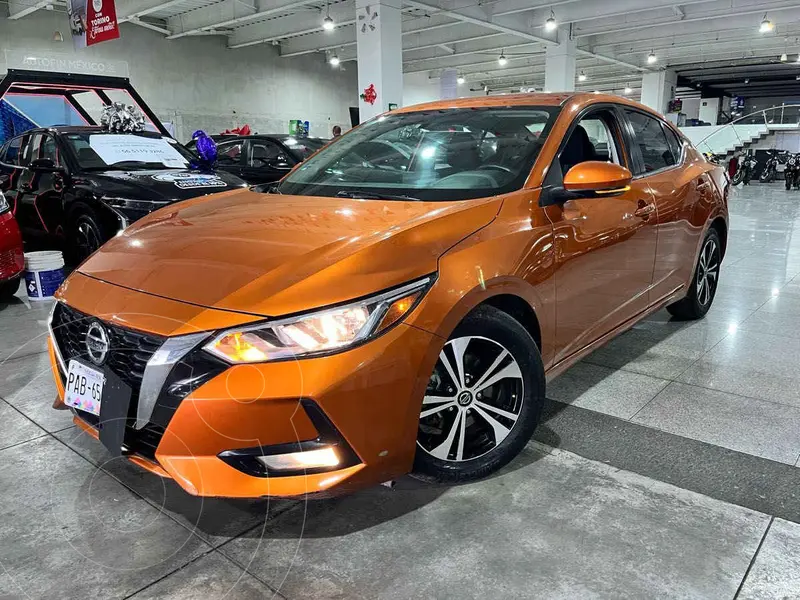 Foto Nissan Sentra Advance Aut usado (2020) color Naranja precio $279,000