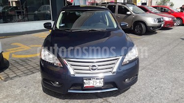 Nissan Sentra Exclusive Aut usado (2016) color Azul Oriental precio $175,000