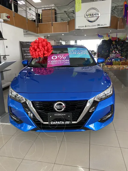 Foto Nissan Sentra Advance Aut nuevo color Azul Zafiro precio $443,900