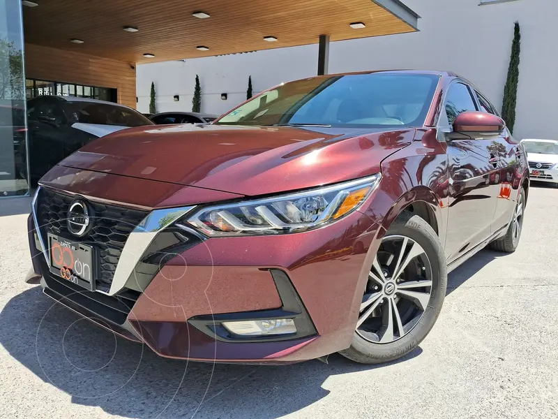 Foto Nissan Sentra Advance usado (2020) color violeta oscuro financiado en mensualidades(enganche $83,500 mensualidades desde $4,843)