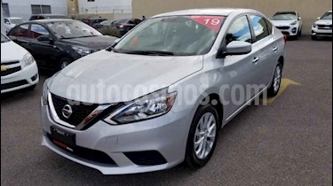 Nissan Sentra 4p Sense L4/1.8 Aut usado (2019) color Plata precio $245,000