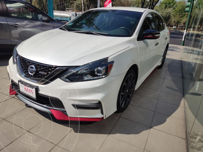 Foto Nissan Sentra Nismo usado (2019) color Blanco financiado en mensualidades(enganche $75,000 mensualidades desde $9,100)