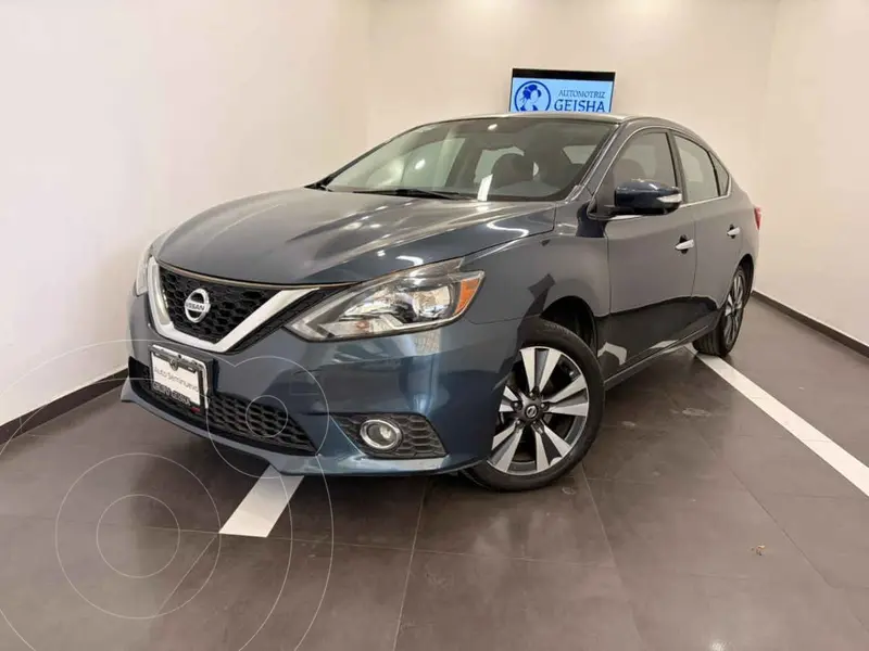 Foto Nissan Sentra Exclusive Aut usado (2017) color Azul precio $225,000