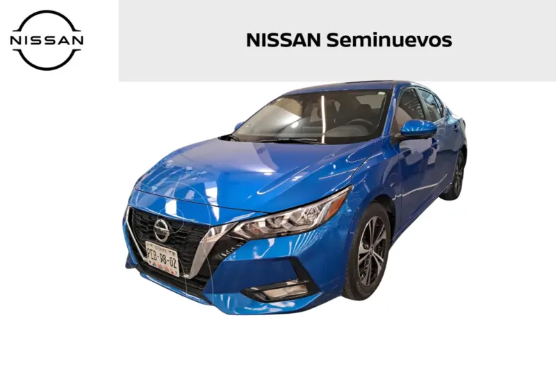 Foto Nissan Sentra Advance Aut usado (2023) color Azul precio $326,000