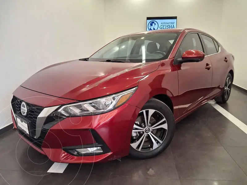 Foto Nissan Sentra Advance usado (2021) color Rojo precio $285,000