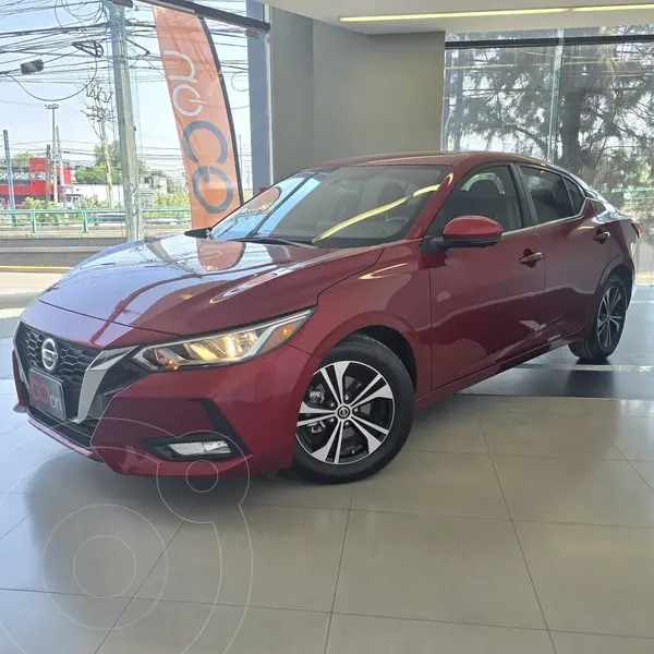 Foto Nissan Sentra Advance usado (2023) color Rojo financiado en mensualidades(enganche $92,650 mensualidades desde $7,085)
